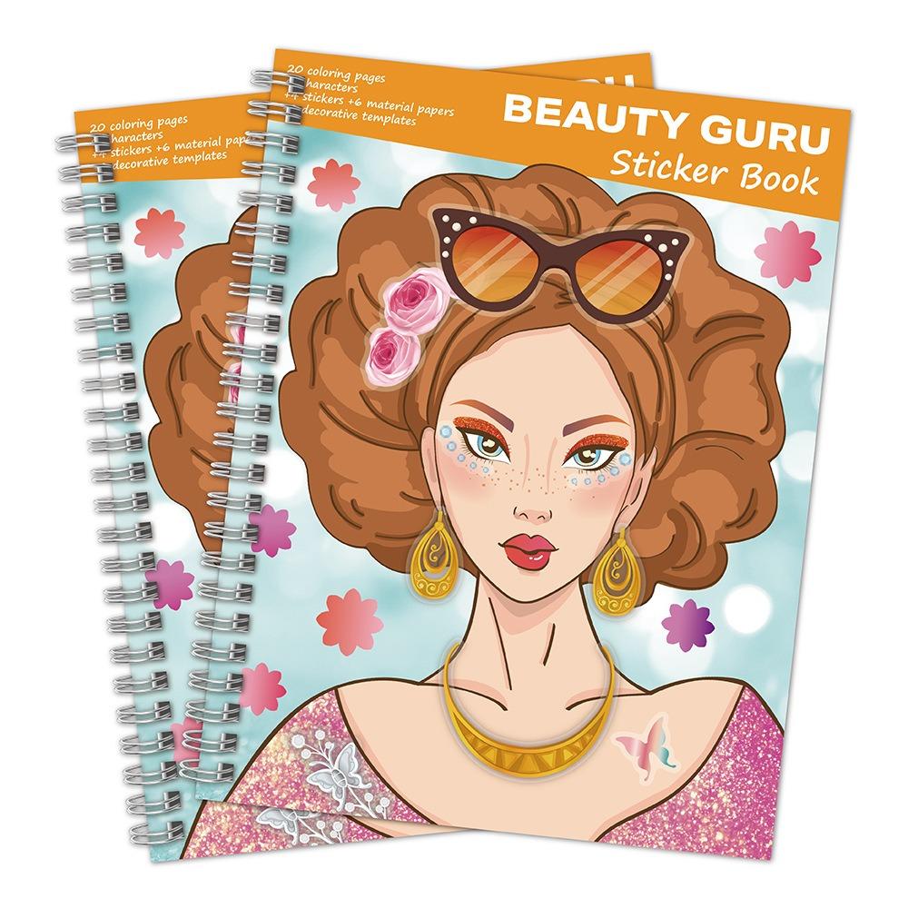 Раскраска Наклейки для переодевания Книжка-раскраска Наклейки для переодевания Набор наклеек для переодевания Книжка-раскраска с наклейками Творческая игра style B